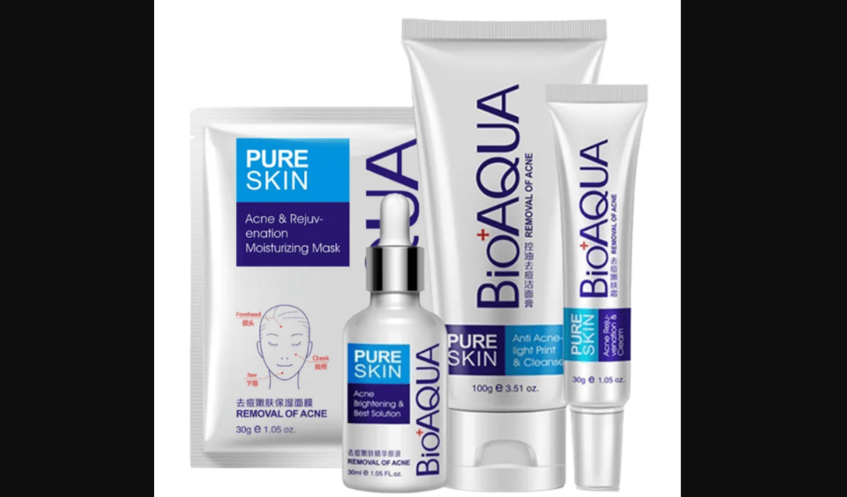 COMBO ANTI ACNE BIOAQUA + CAJA DE SEG