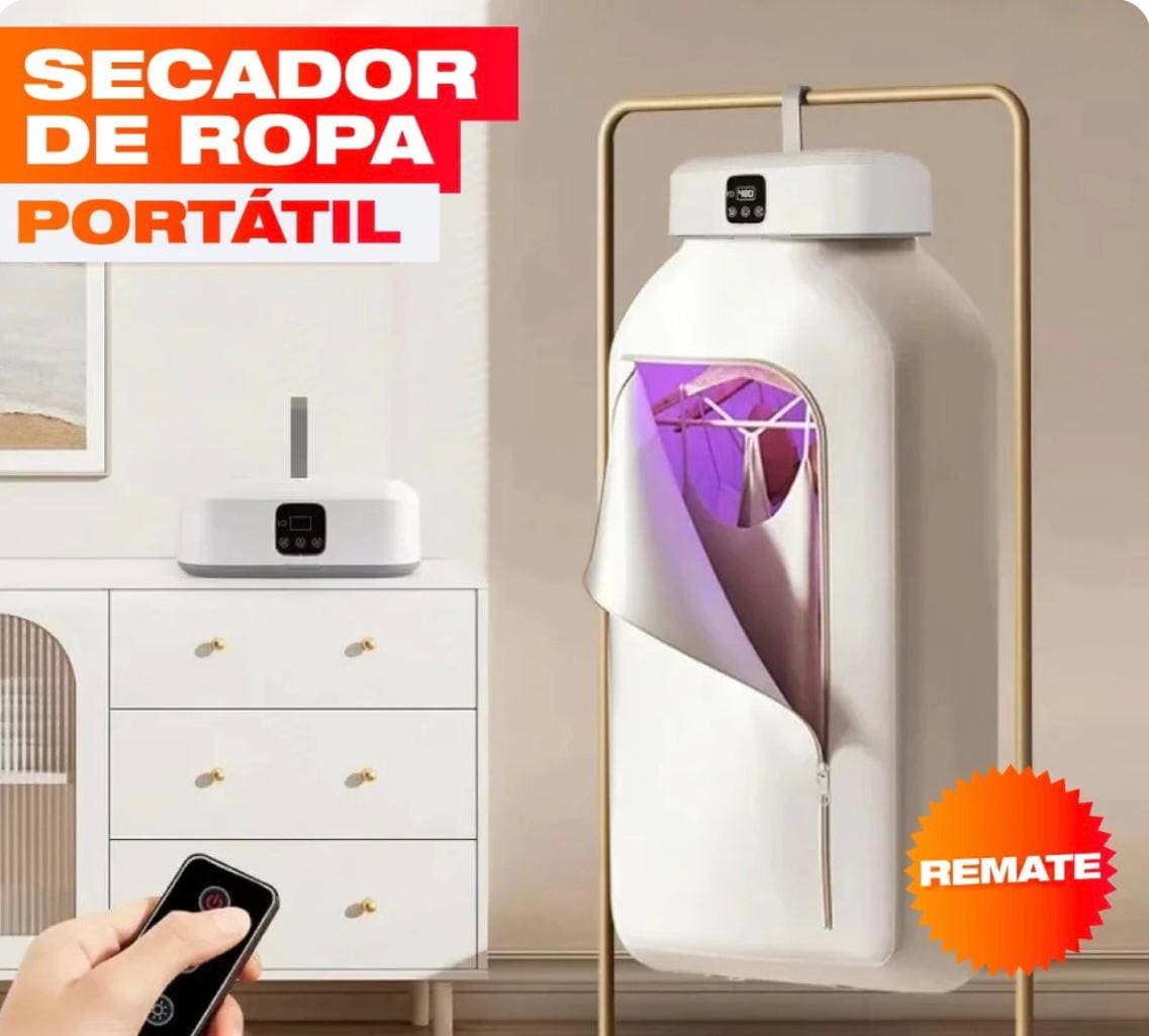 Secadora de ropa eléctrica Portatil